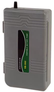 Battery air pump